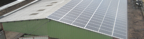 panneaux photovoltaïques sur bâriments agricoles 